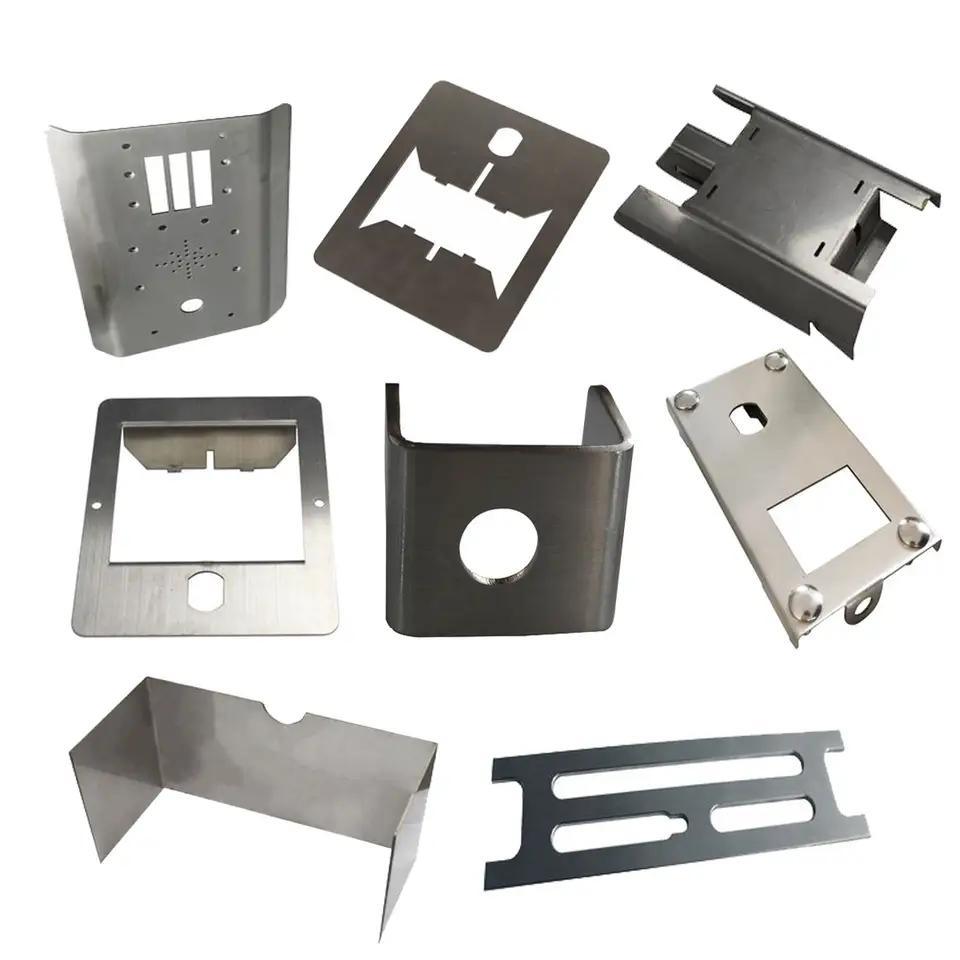 Peças de estampagem de precisão personalizadas OEM Fabricação de chapa metálica de alumínio