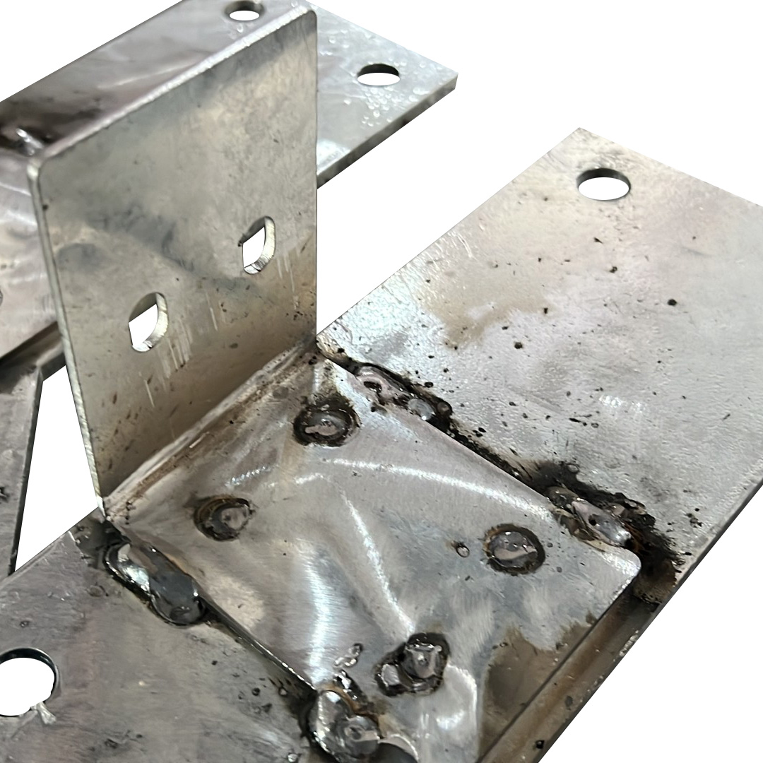 Fabricação de soldagem de suporte pesado de dobra de metal de aço