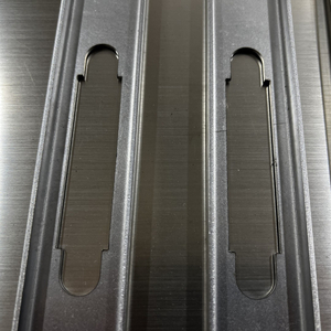 Usinagem CNC Peças de chapa metálica de corte a laser de alumínio