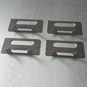 Peças de metal dobradas de alumínio de chapa laminada a frio personalizadas de fábrica