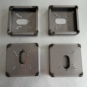 Peças de metal pesado para fabricação de chapa metálica de soldagem personalizada