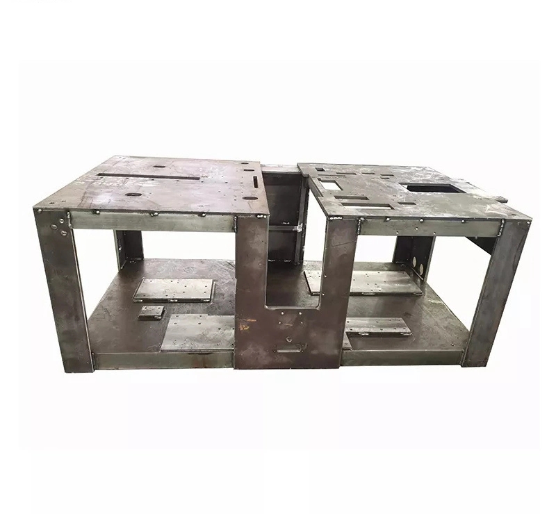 Fabricação de quadro de solda de estrutura de aço de metal grande para serviço pesado