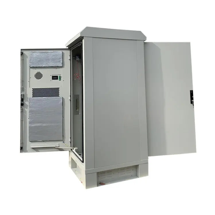  Armário de bateria de rede à prova de intempéries ao ar livre Ip55 com resfriamento