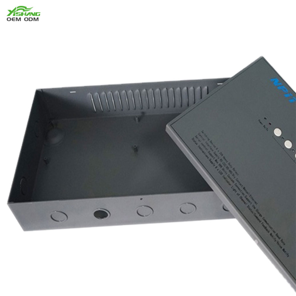 Caixa de controle de caixa de metal eletrônica para equipamentos de servidor 