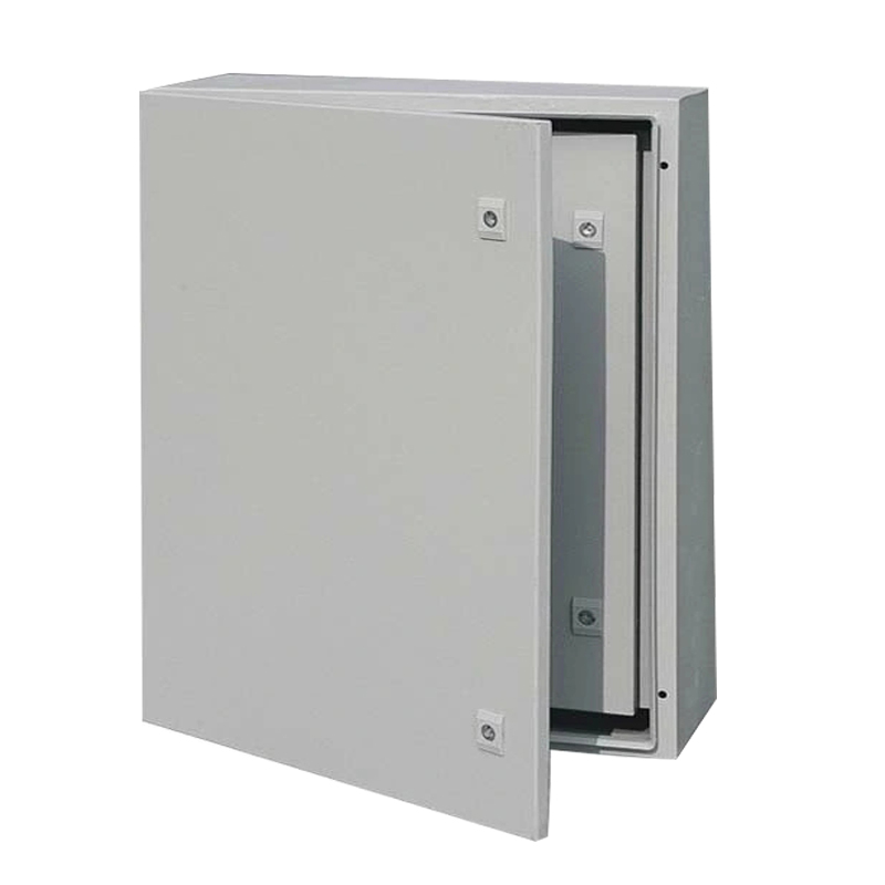 Caixa de distribuição de gabinete elétrico de metal de porta dupla