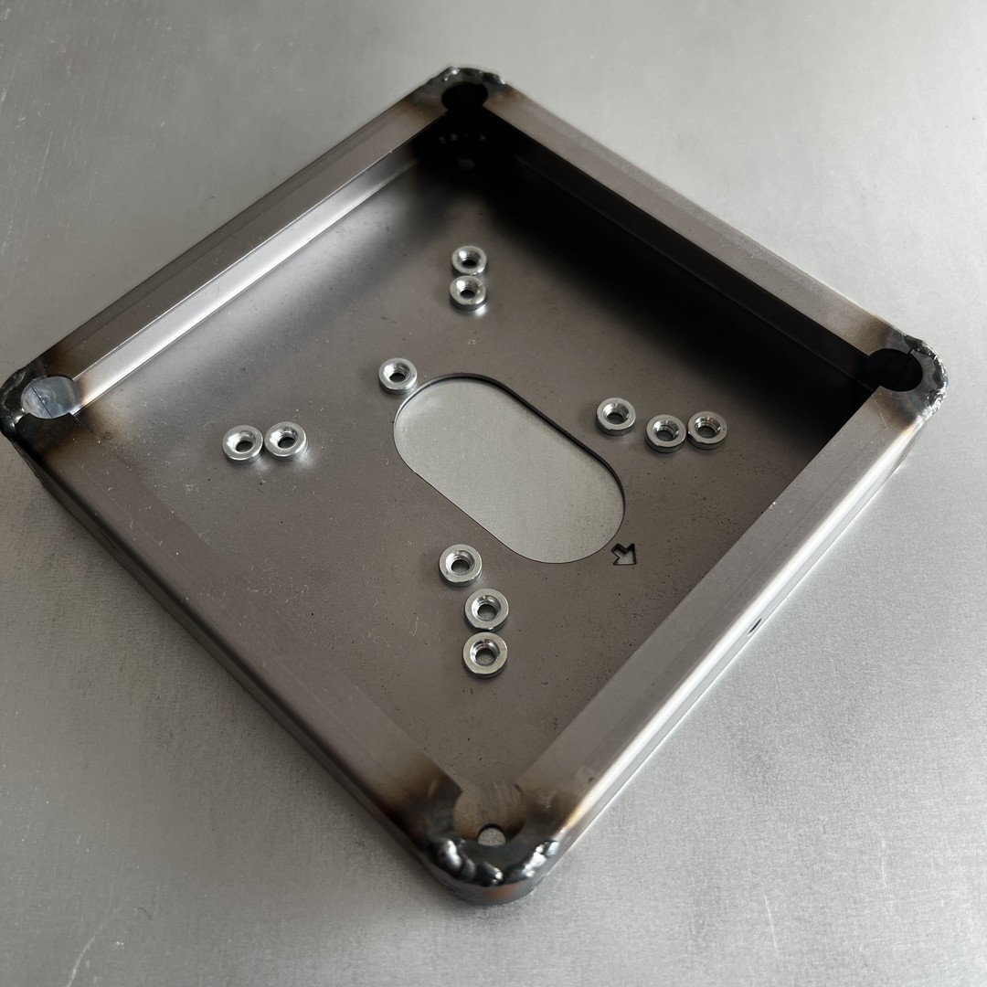 Peças de metal pesado para fabricação de chapa metálica de soldagem personalizada