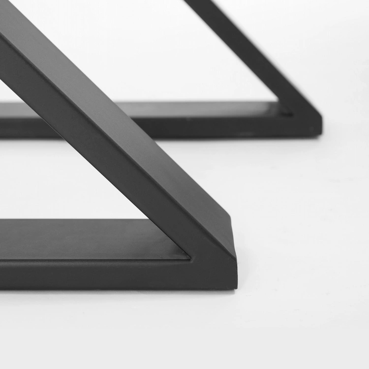 Acessórios de ferragens para móveis personalizados Suporte de aço inoxidável Pernas de mesa