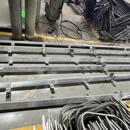 Fabricação de chapa metálica de suporte de painel frontal de invólucro de metal da China