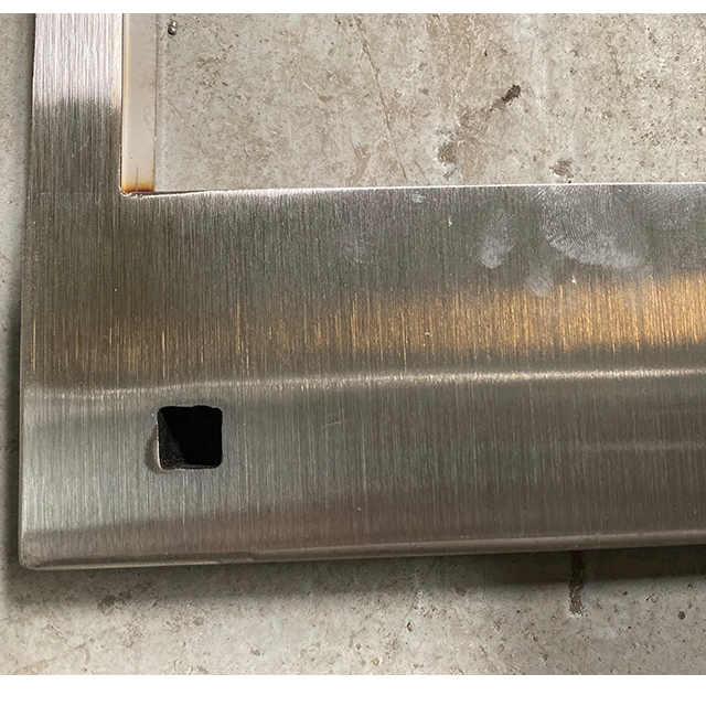 Personalizado Corte a Laser Estampagem Flexão Soldagem Aço Inoxidável Acima do Solo Piscina Armação de Metal