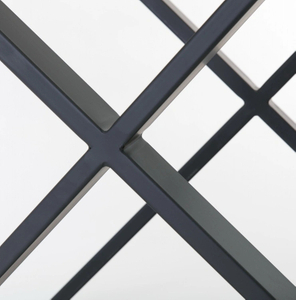 Pernas de mesa de aço inoxidável triangulares personalizadas modernas